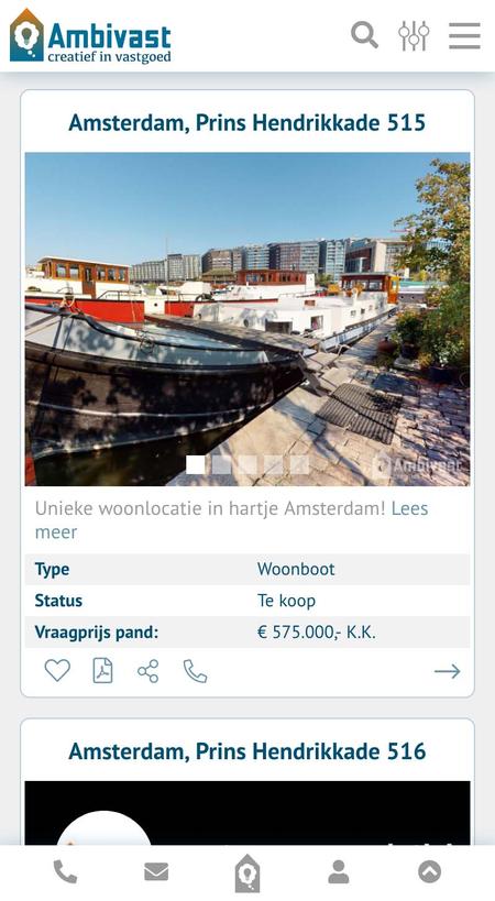 'Screenshot 2 - website ambivast.nl'