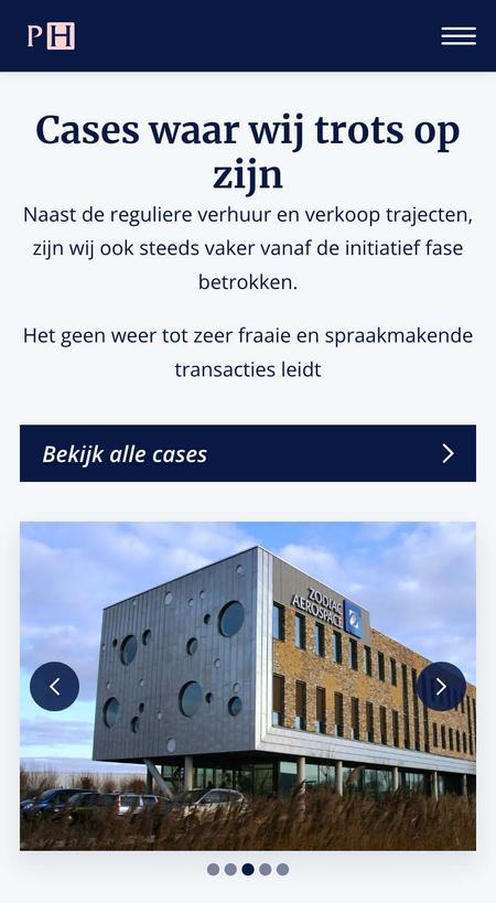 'Screenshot 2 - website pieterhaverkamp.nl'